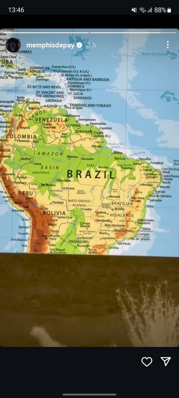 Memphis embarcando de volta para o Brasil!