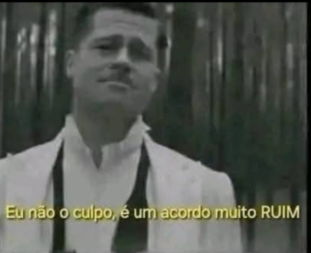 Na moral. Peguei nojo