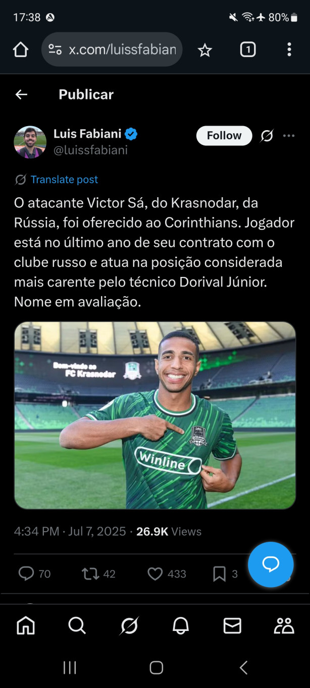 Esse seria um baita nome...