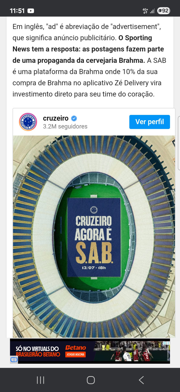 � propaganda de cerveja da Brahma.?