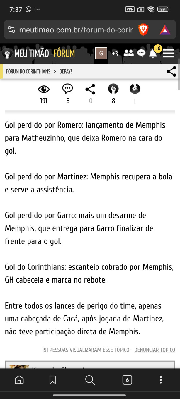 MEMPHIS melhor do jogo