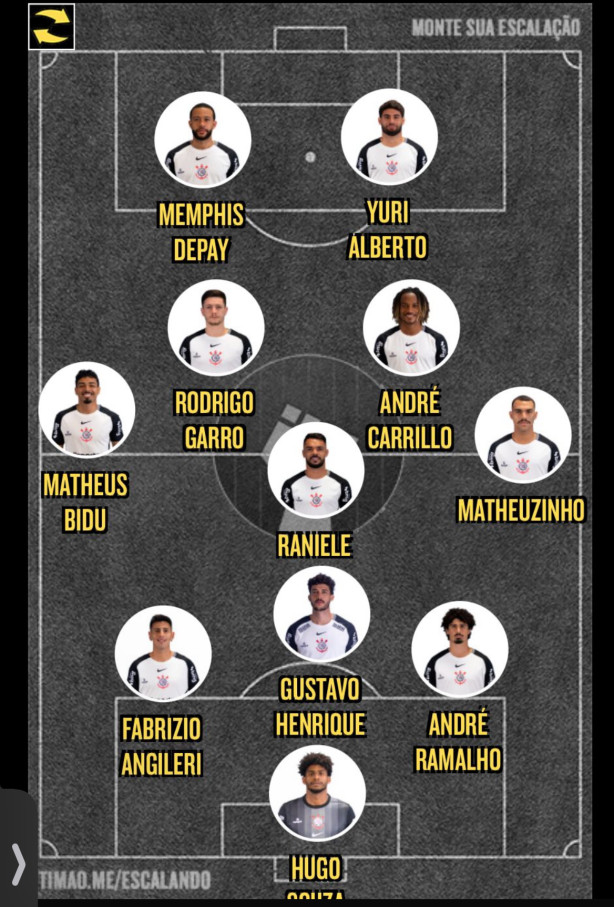 Meu time ideal hoje!