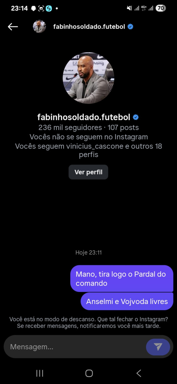 Minha parte eu j&aacute; fiz