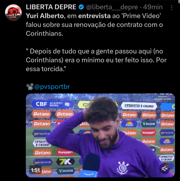 Yuri Alberto deu um soco na cara Roger Guedes e seu f� clube