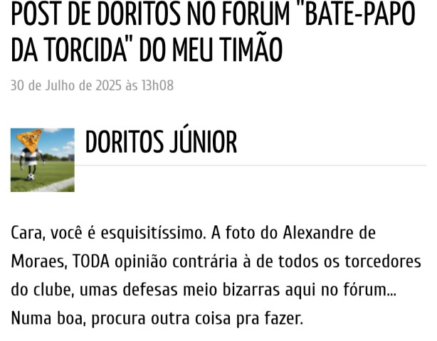 Isso � um atestado ao Estado Democr�tico de Direito!
