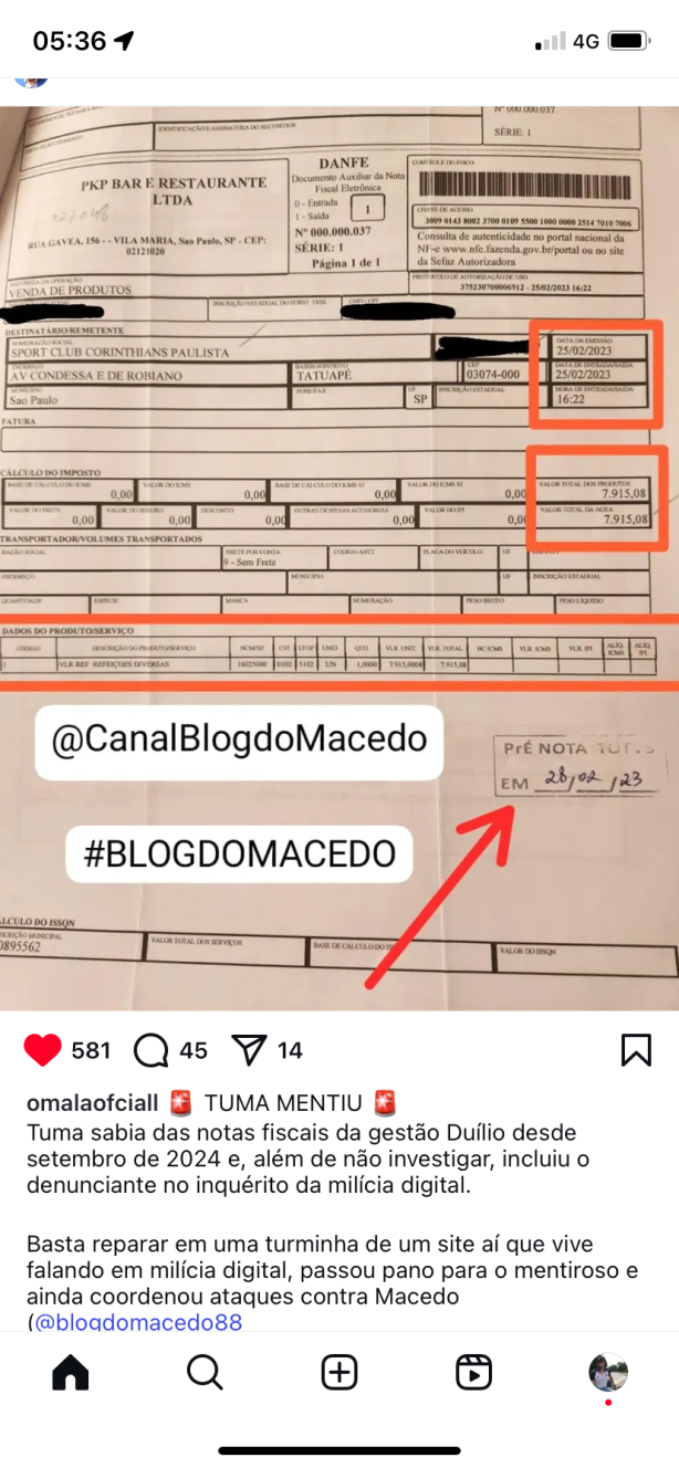J� acordou, Tuma?