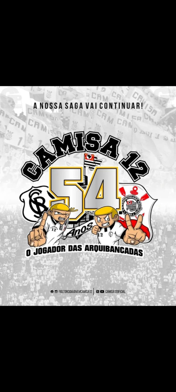 54 anos de Camisa 12