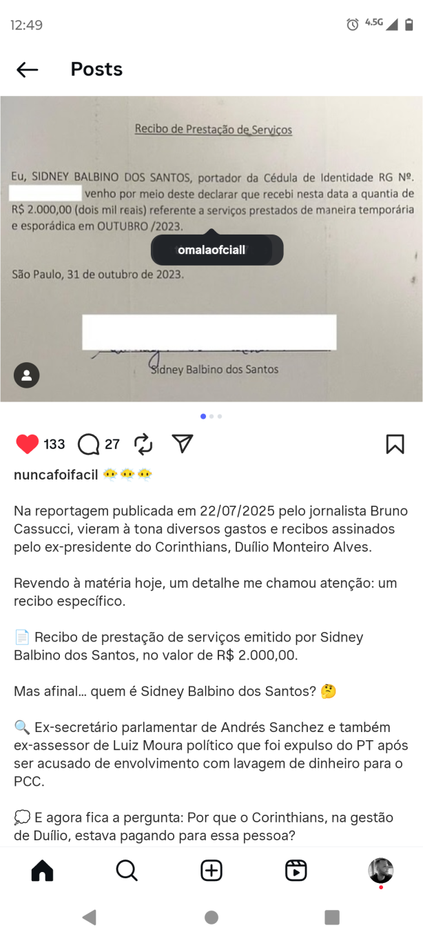 PCC e Duilio