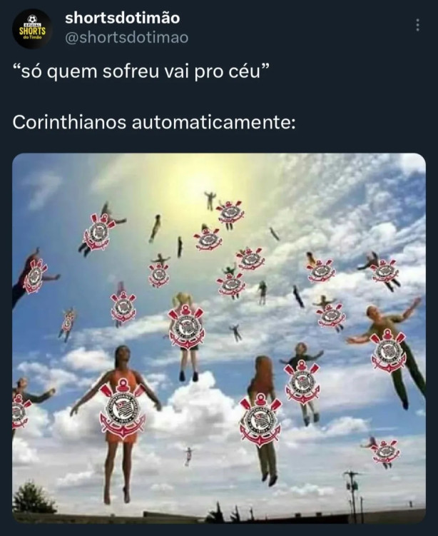 S� quem sofreu vai para o c�u...
