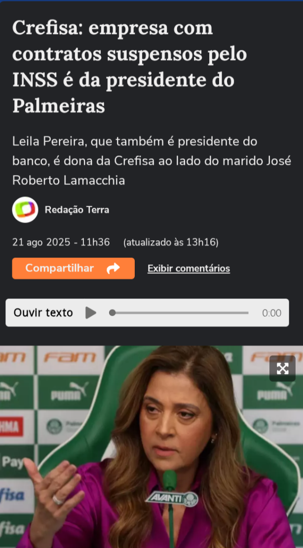Ser� que a imprensa vai mostrar isso?