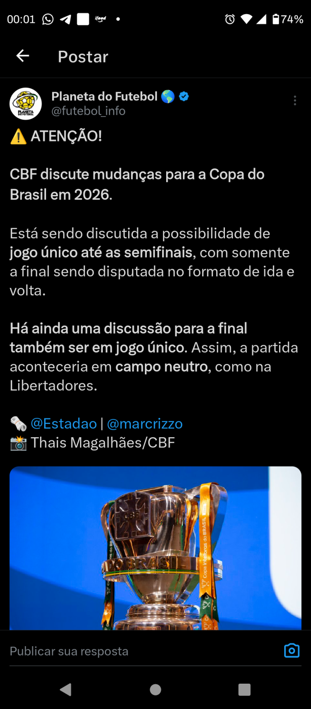 CBF t� de sacanagem