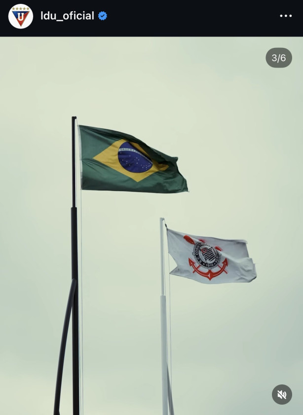 A LDU meteu essa