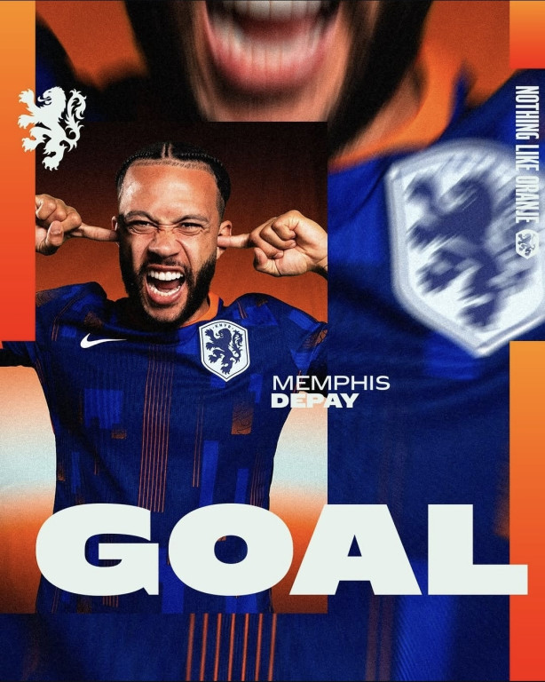 holanda vence com gol de memphis