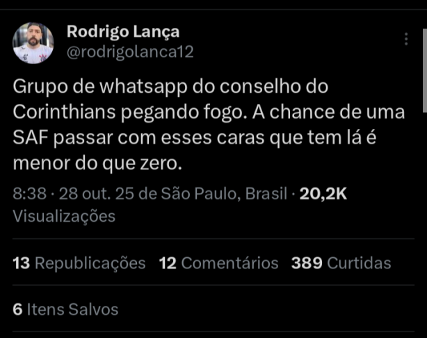 Isso j� diz tudo!