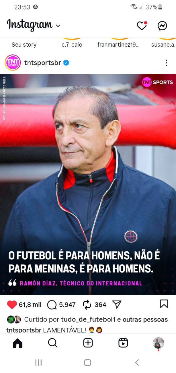 Ramon Diaz � pol�mico em kkkkkkkkkkkk