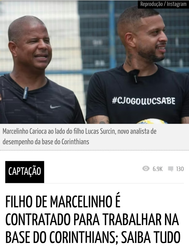 O filho dele est� recebendo?