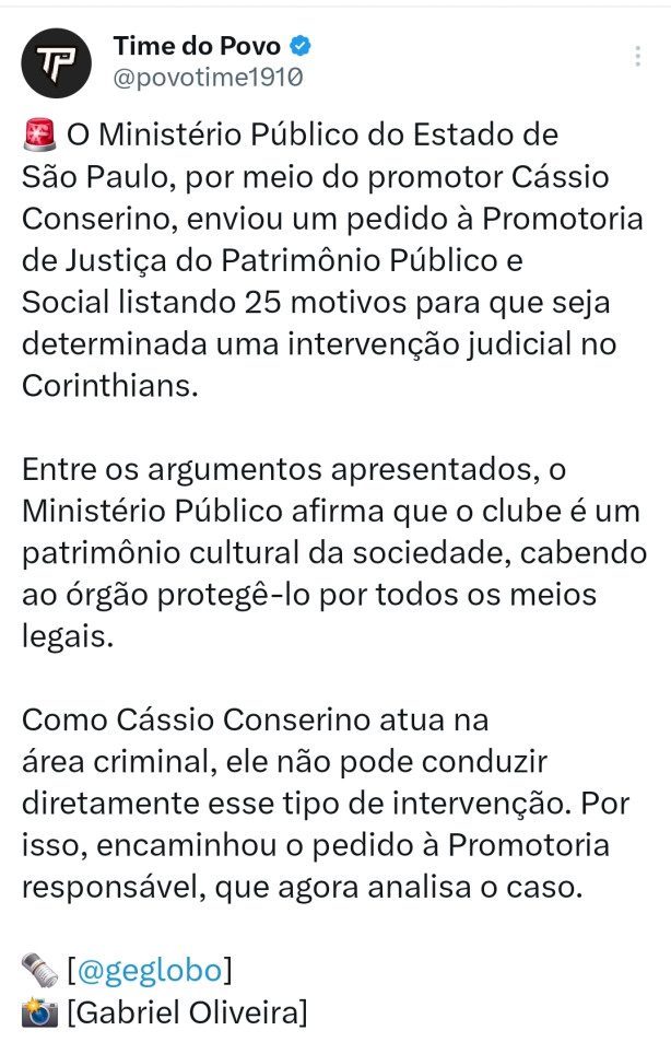 bomba- Interven��o judicial solicitada!
