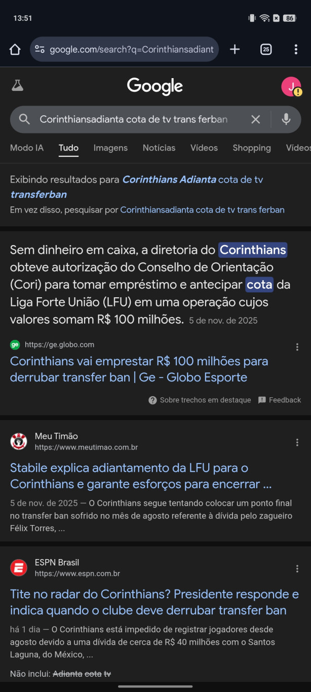 Todo m�s o transfer ban � pago