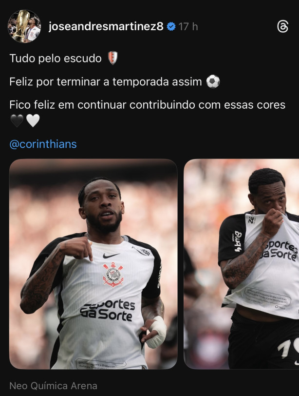 Martinez no threads