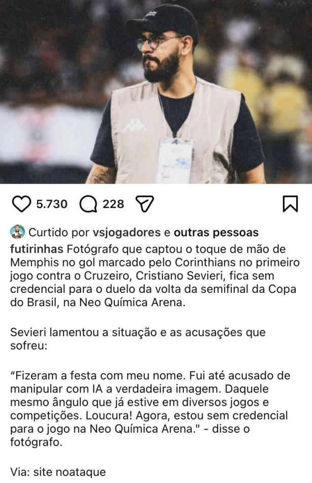 E o fot�grafo Cris Sevieri?