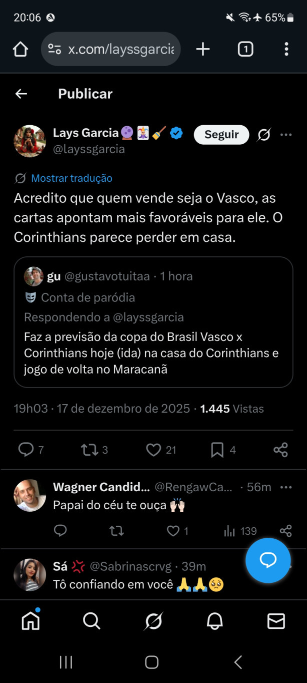 Todos que leem carta ...