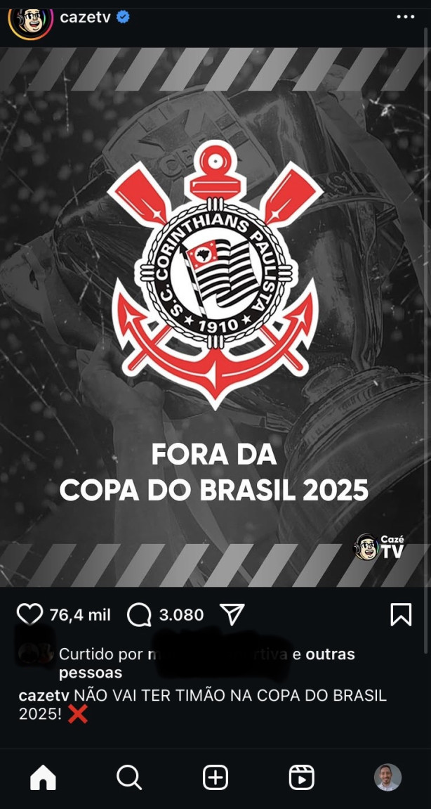 Caz�Tv tem um recado a voc�s.