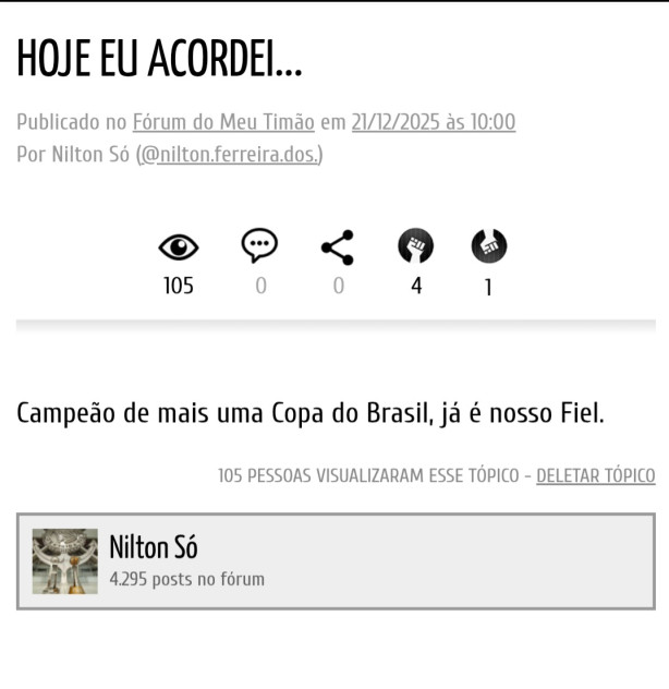 Hoje eu acordei(2)...