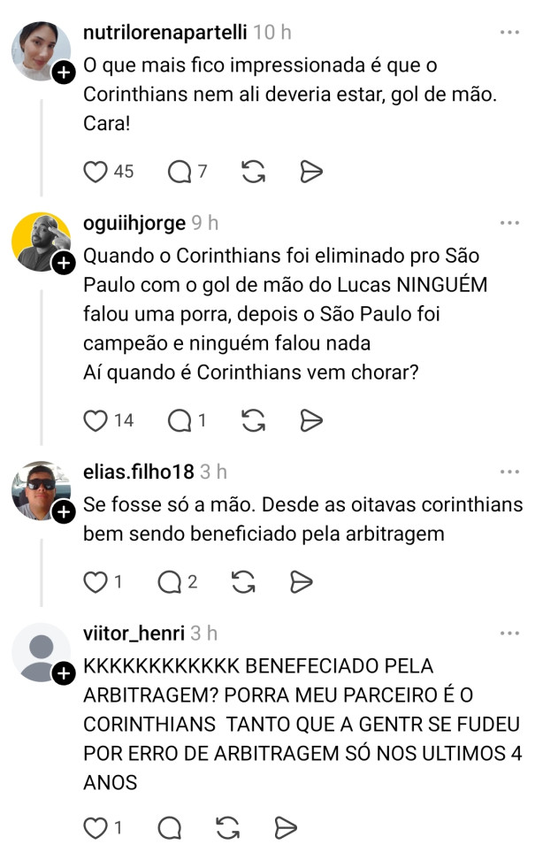 Isso s� pode ser palha�ada, veja!