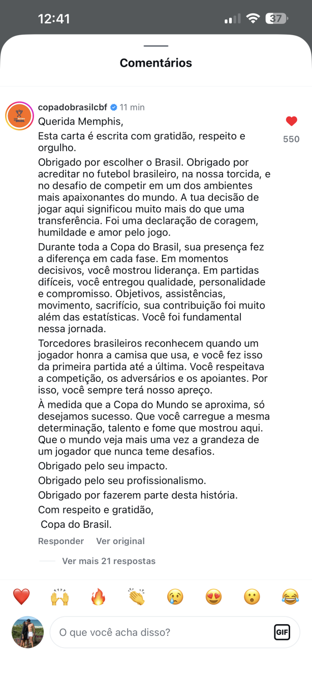Reconhecimento da CDB ao Memphis