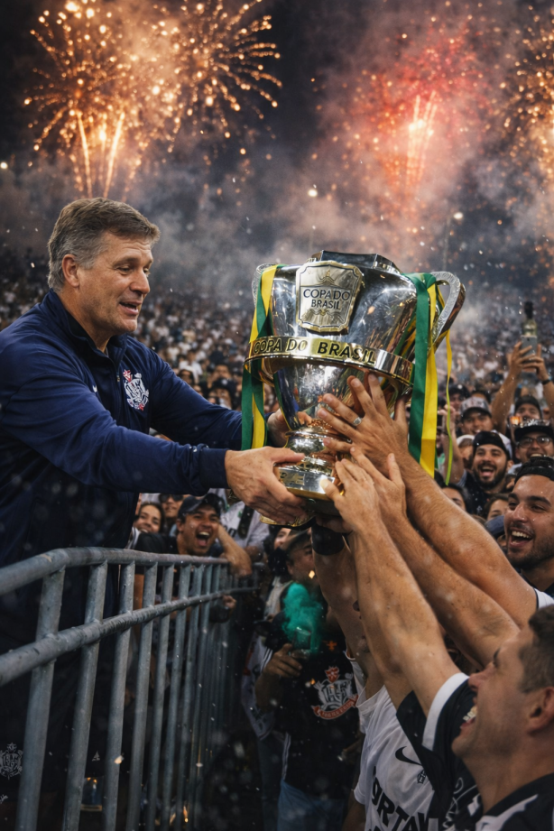 Imagens **Momento �nico- Armandinho do brech� nos entregando a Copa do Brasil com imagens!