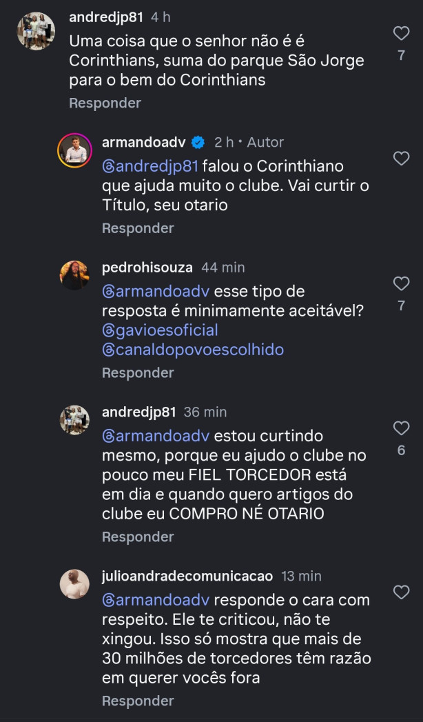 Vice presidente do Corinthians xinga, destr�i e humillha torcedor na internet!