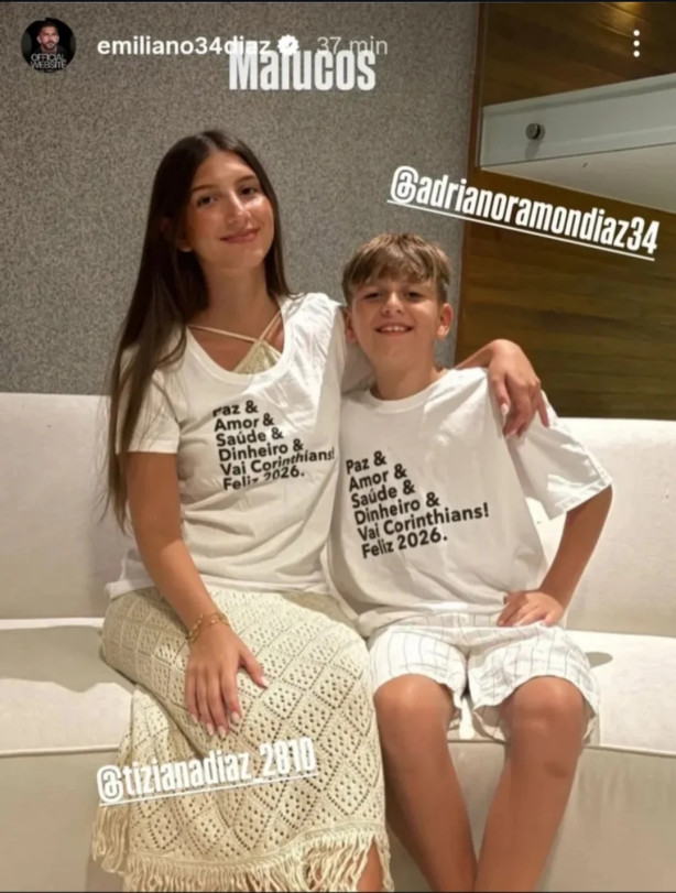 Emiliano Diaz em Seus Storys.