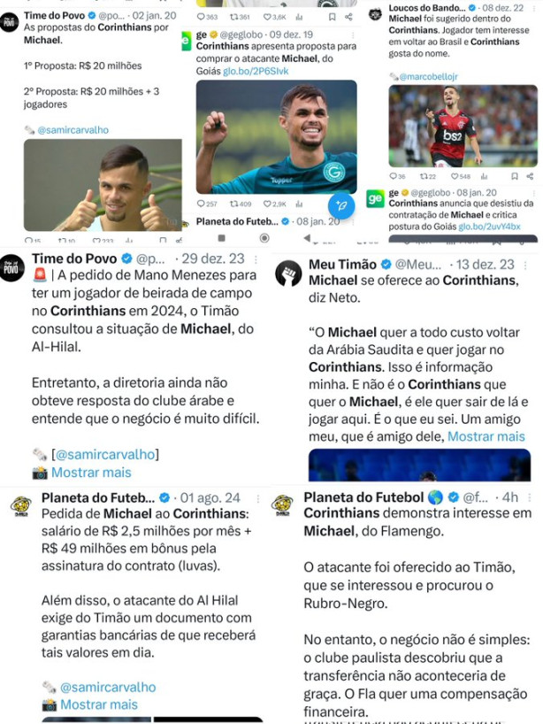 Michael nem deveria ser cogitado aqui: