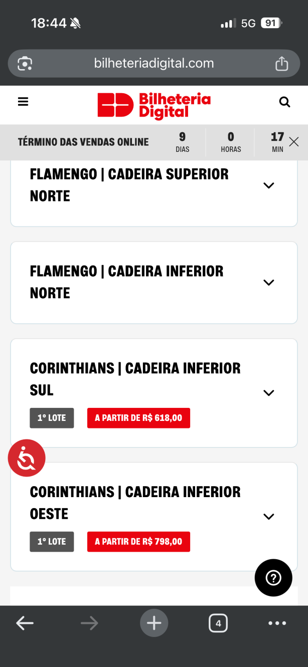 Ingressos Supercopa