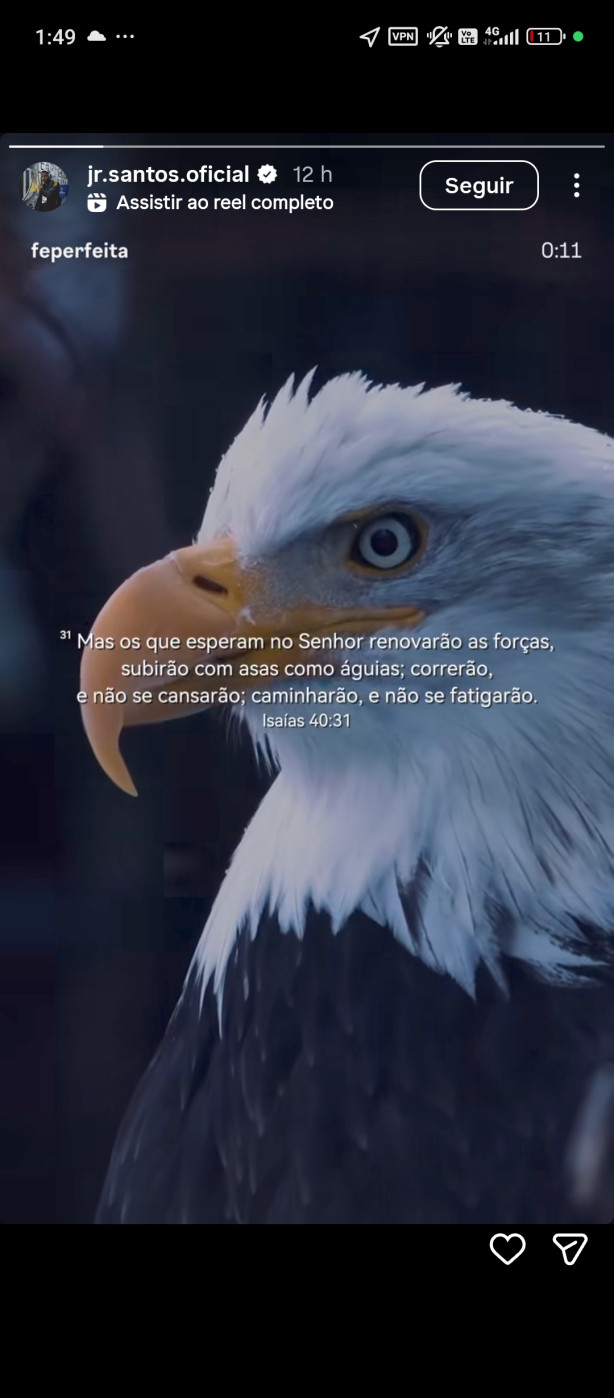 Acho que ele vem!