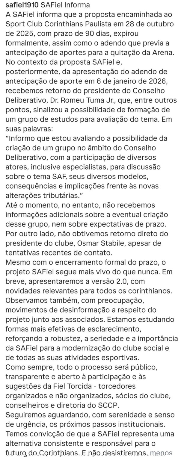 Amadores n�o responderam a Safiel