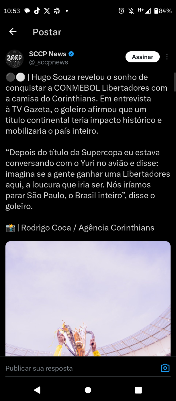Corinthians vai priorizar a Libertadores?