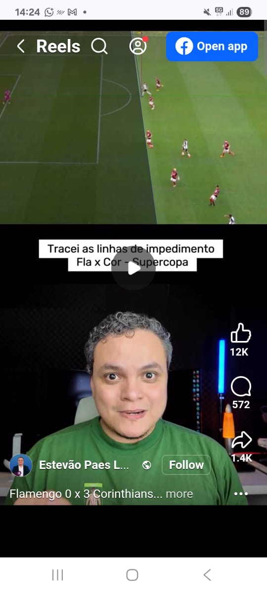 O gol anulado