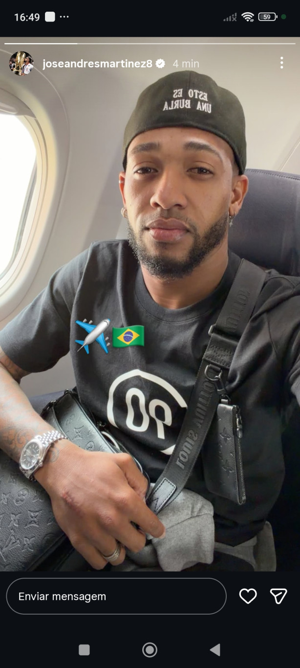 O homem voltou
