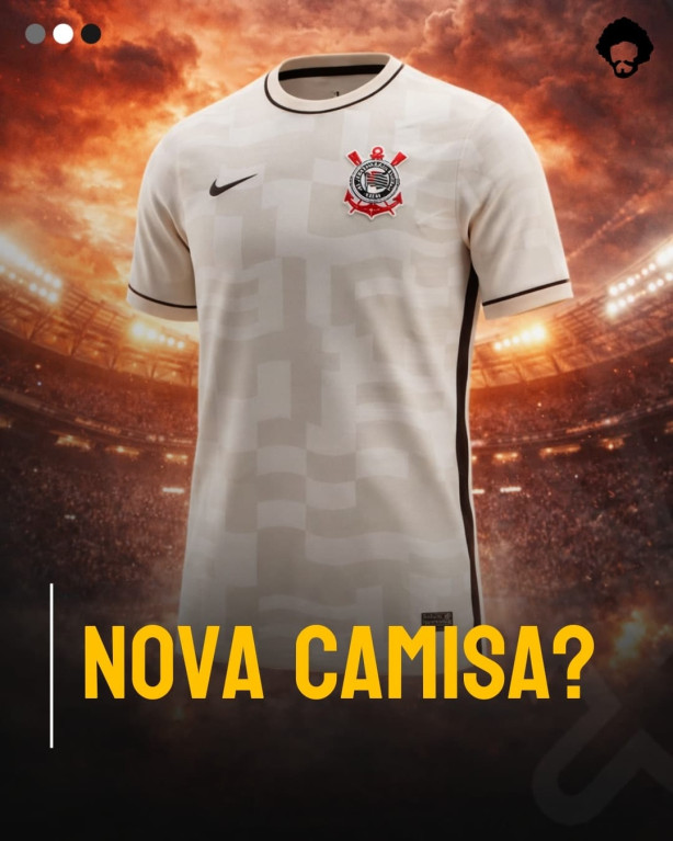 Foto da nova camisa