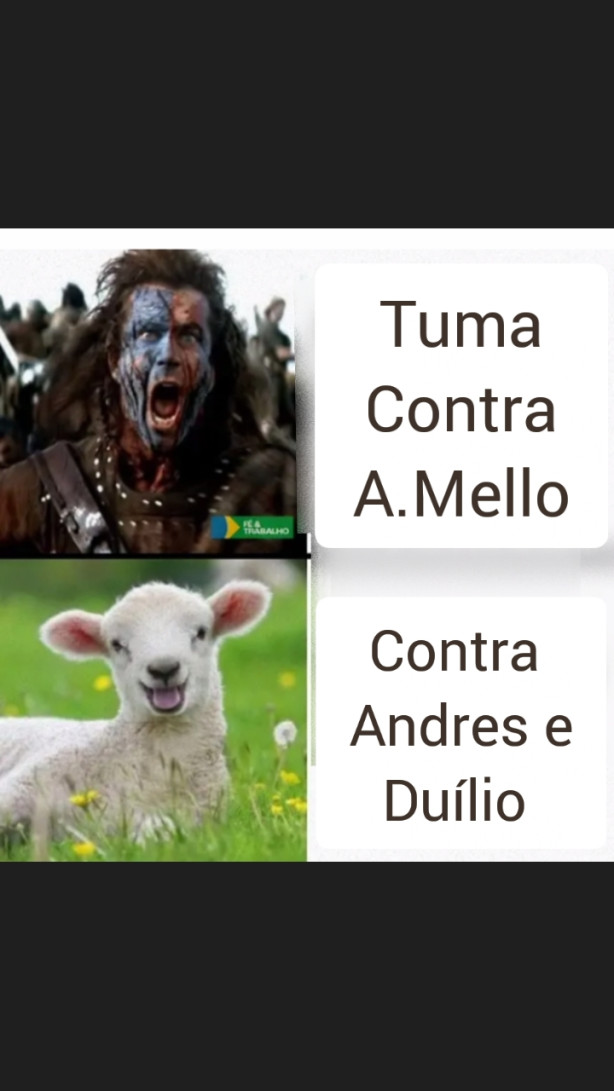 Postura do parasita Tuma.