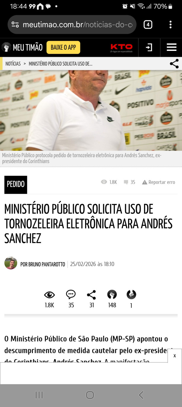 Que � que negativou essa not�cia?
