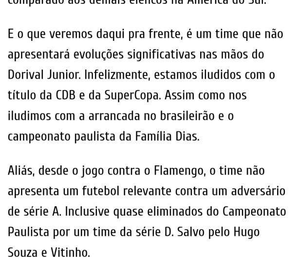 Yuri, Memphis, Garro, Carillo, Allan, ningu�m faz