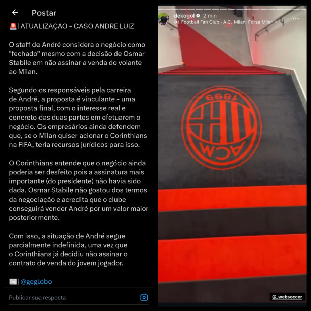 GE: Staff de Andr� considera neg�cio fechado
