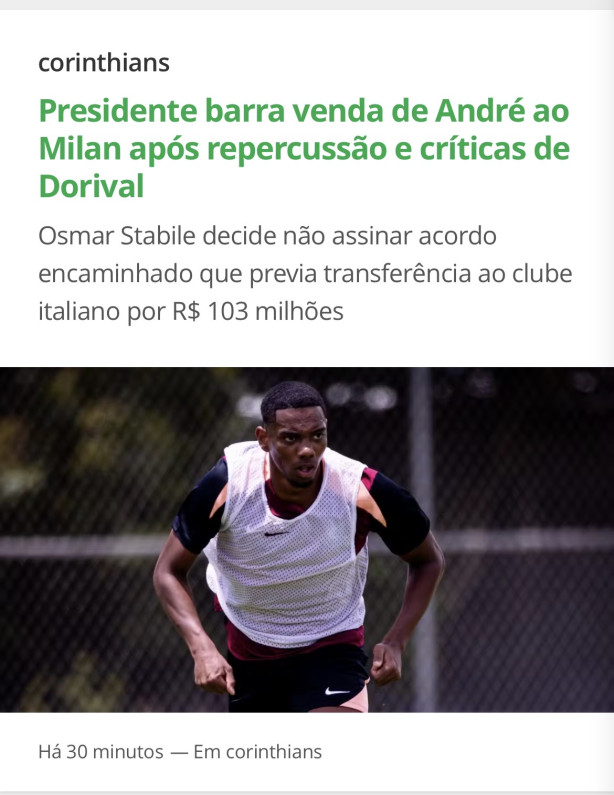 M�ximo respeito, Dorival!