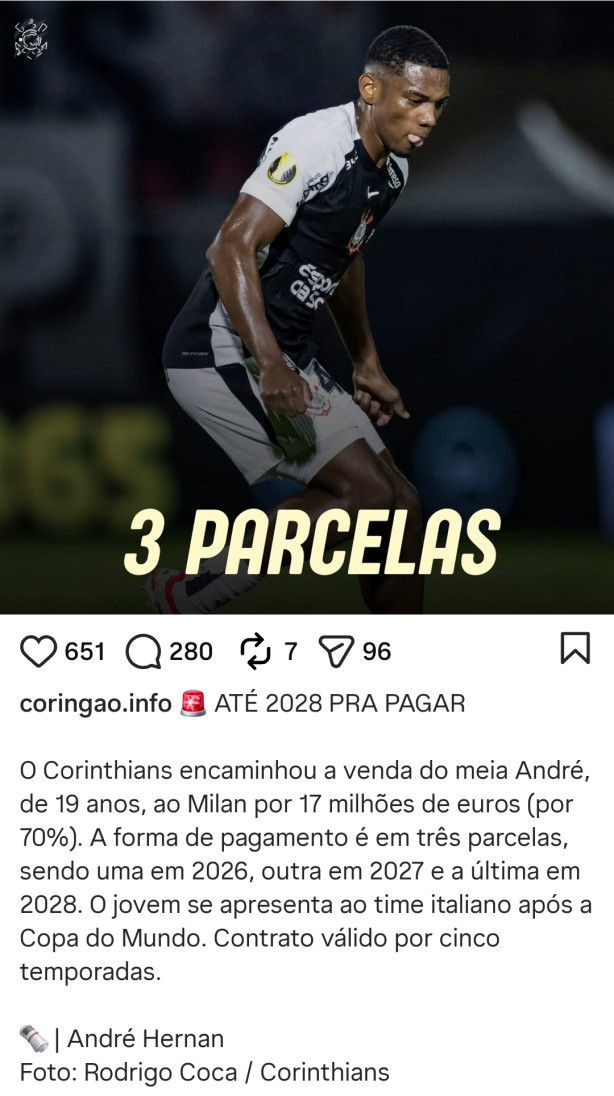 Venderam por 17 mi em 3 parcelas kkk