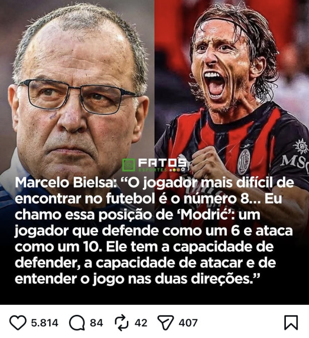 Bielsa, modric e bidon