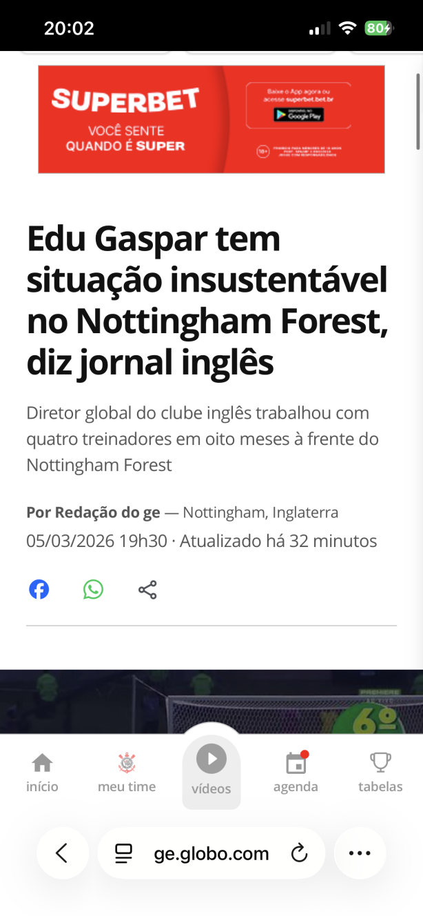 Esse craque caberia no Corinthians?