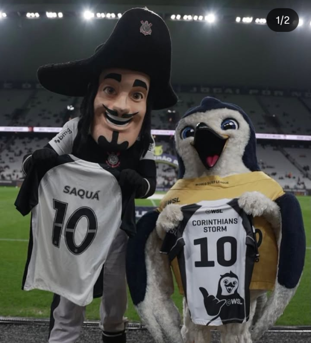 Nosso mascote � muito sem gra�a