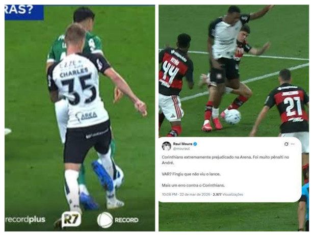 dois lances quase " parecidos "